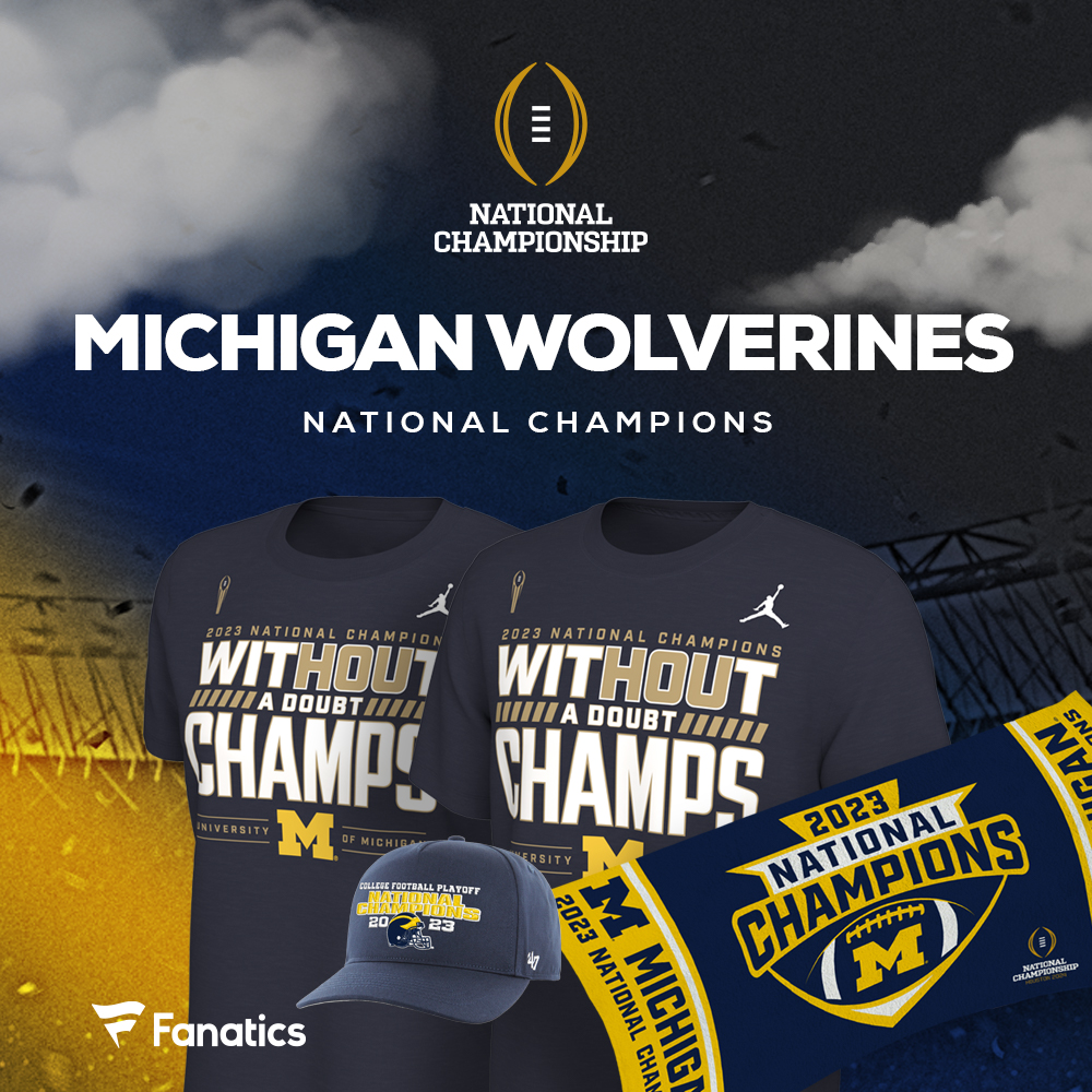 National Championship: Michigan Wolverines - National Champions